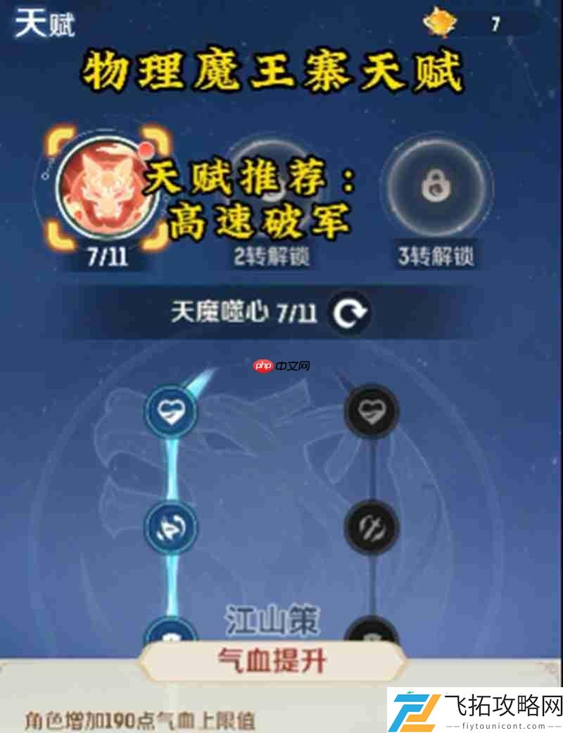 全职业转生天赋详解