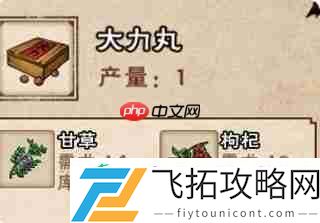 烟雨江湖丹药配方炼丹材料大全攻略