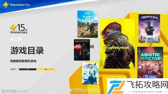 PLUS会员7月二档游戏阵容-赛博朋克2077领衔