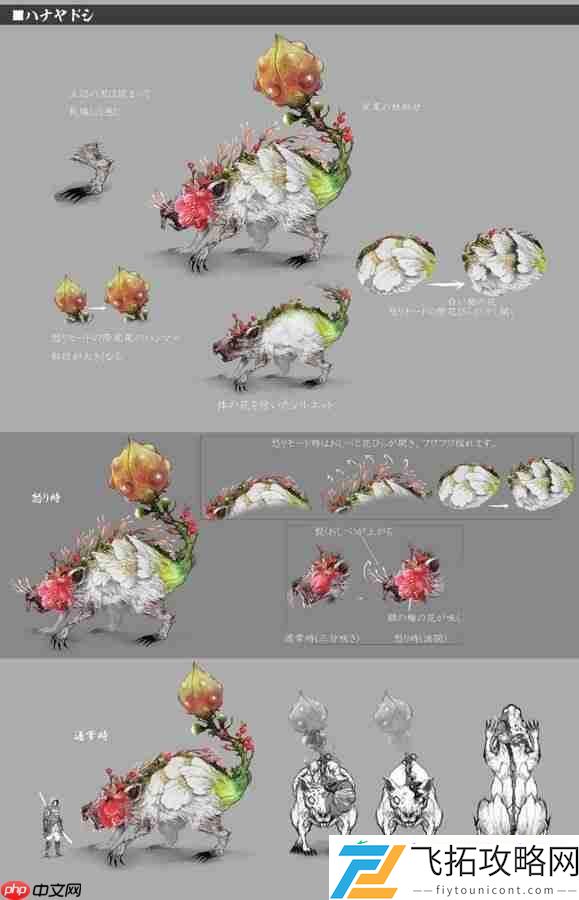 帅的不行！曝狂野之心S大量武器怪物设定图！