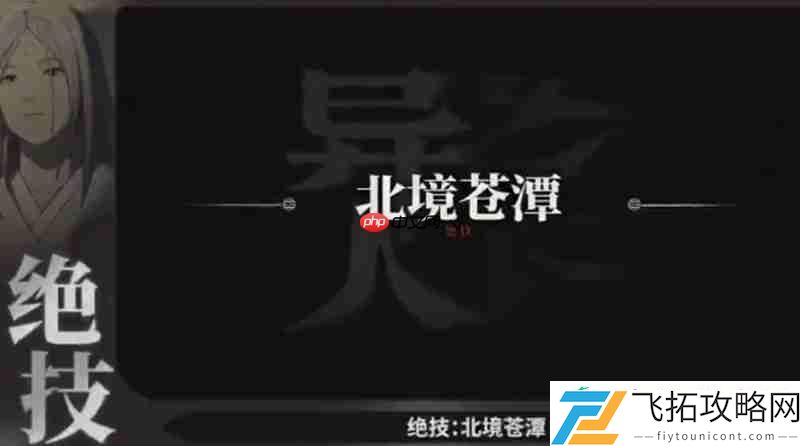角色绝技详细解析