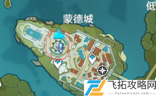 原神蒙德广场位置在哪