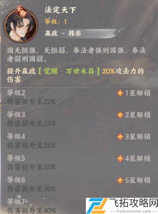 忘川风华录嬴政隐藏天命是谁