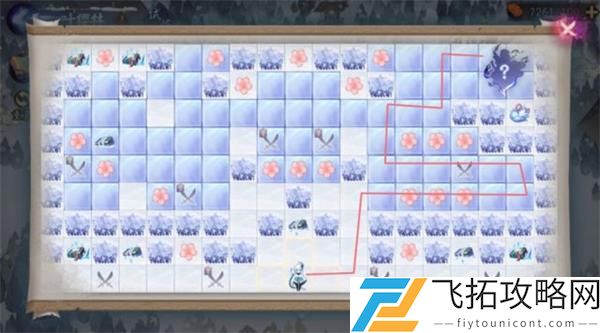 阴阳师一叶樱林25步走法攻略