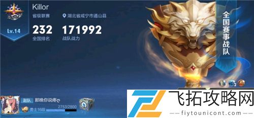 王者荣耀全国战队为什么不显示称号