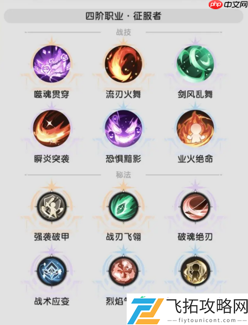 杖剑传说四转斗士技能全解析