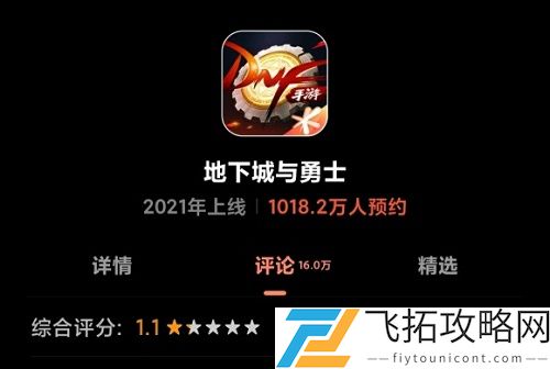 DNF手游2021公测最新消息时间
