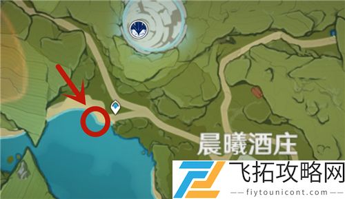 原神带有蓝色的生物位置在哪