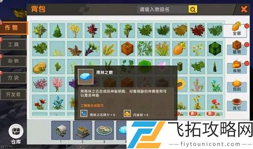 迷你世界雨林神庙怎么找