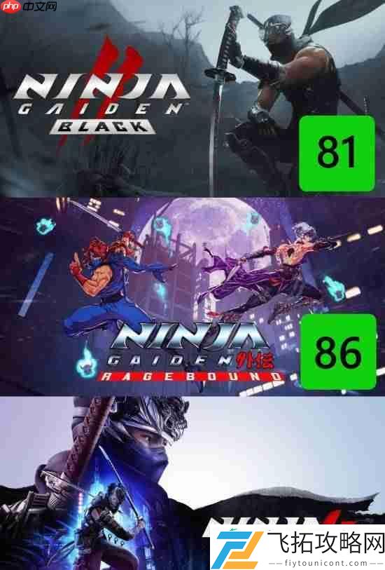 忍龙IP强势回归！你觉得忍龙4评分多少