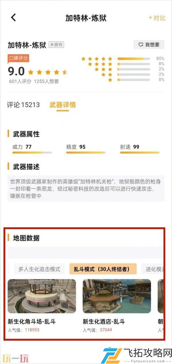 CF穿越火线热门枪械速查！掌火APP武器排行榜单已上线！
