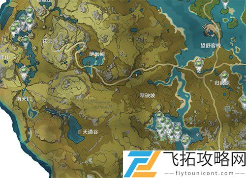 原神莲蓬分布图哪里多